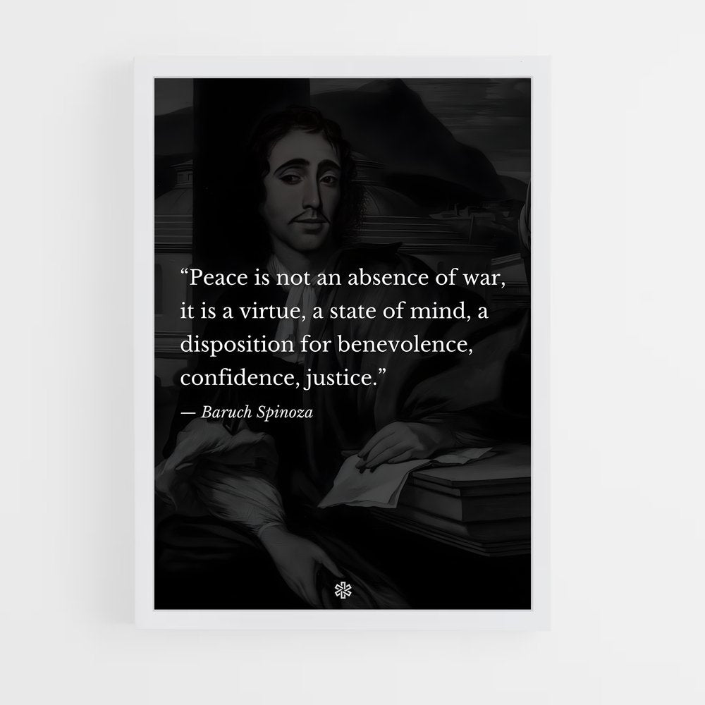 ap-baruch spinoza-2 cadre Blanc