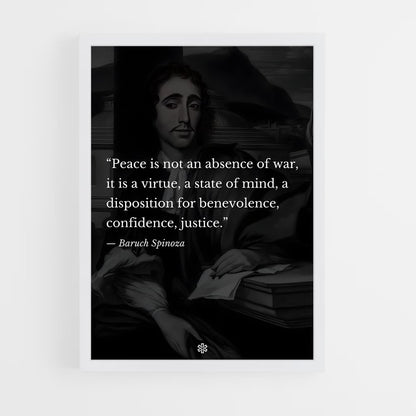 ap-baruch spinoza-2 cadre Blanc