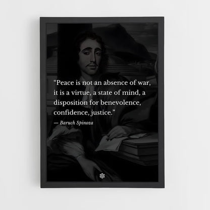 ap-baruch spinoza-2 cadre Noir