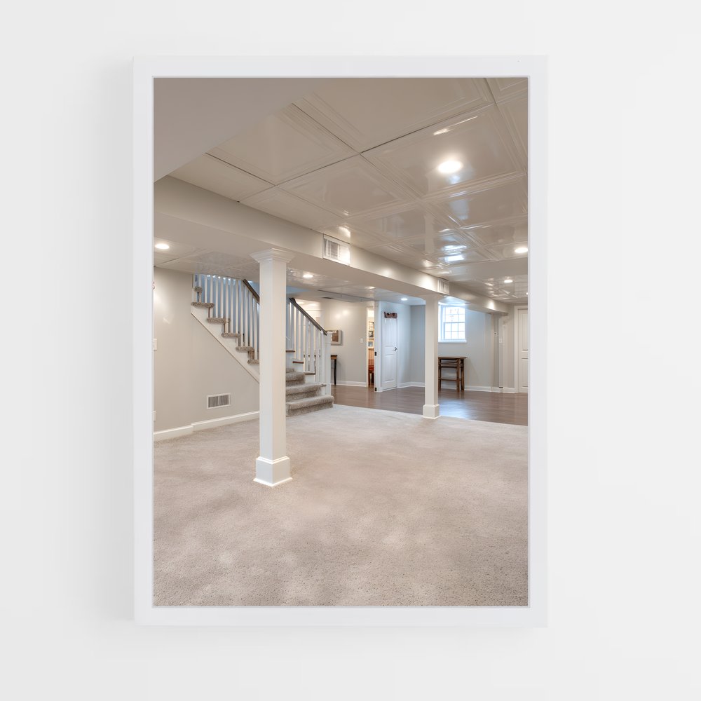 ap-basement-1 cadre Blanc