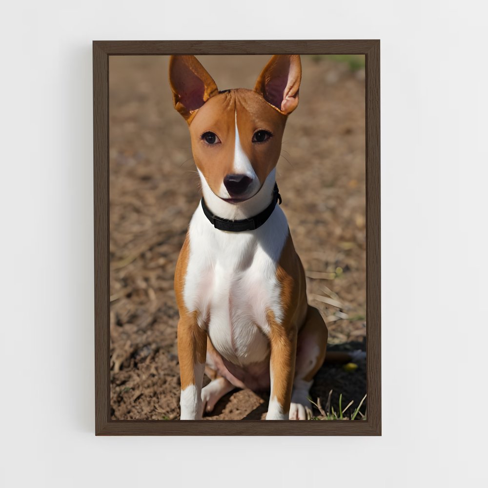 ap-basenji-1 cadre Bois foncé