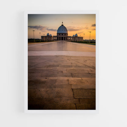 ap-basilica notre dame de la paix yamoussoukro-2 cadre Blanc
