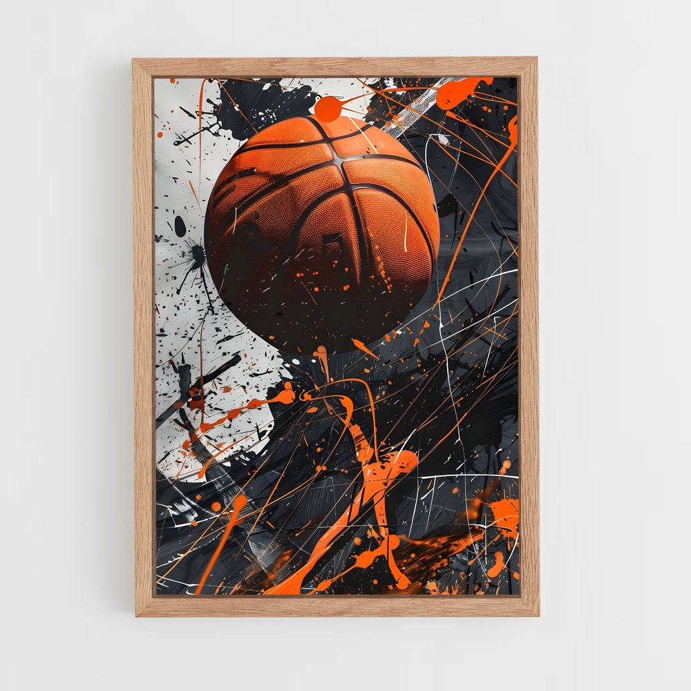 ap-basketball-3 cadre Bois clair