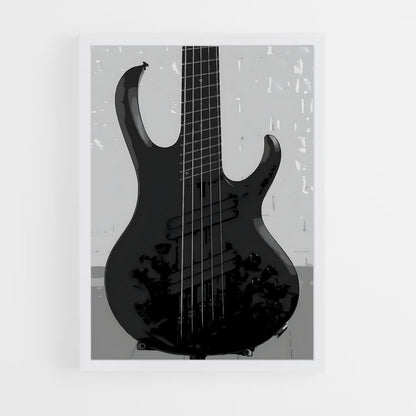 ap-bass guitar-2 cadre Blanc