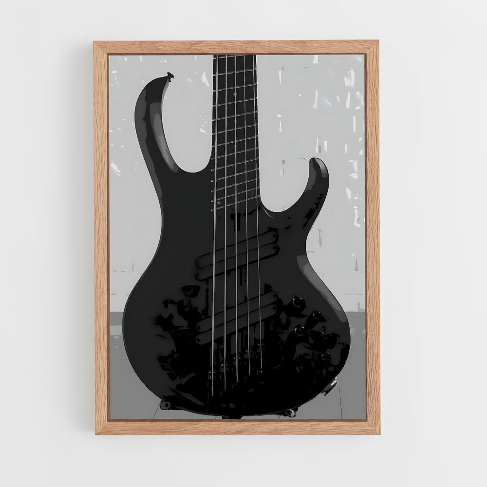ap-bass guitar-2 cadre Bois clair