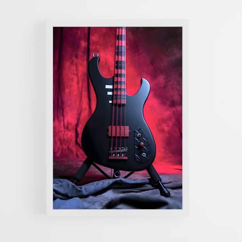 ap-bass guitar-3 cadre Blanc