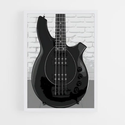 ap-bass guitar-4 cadre Blanc