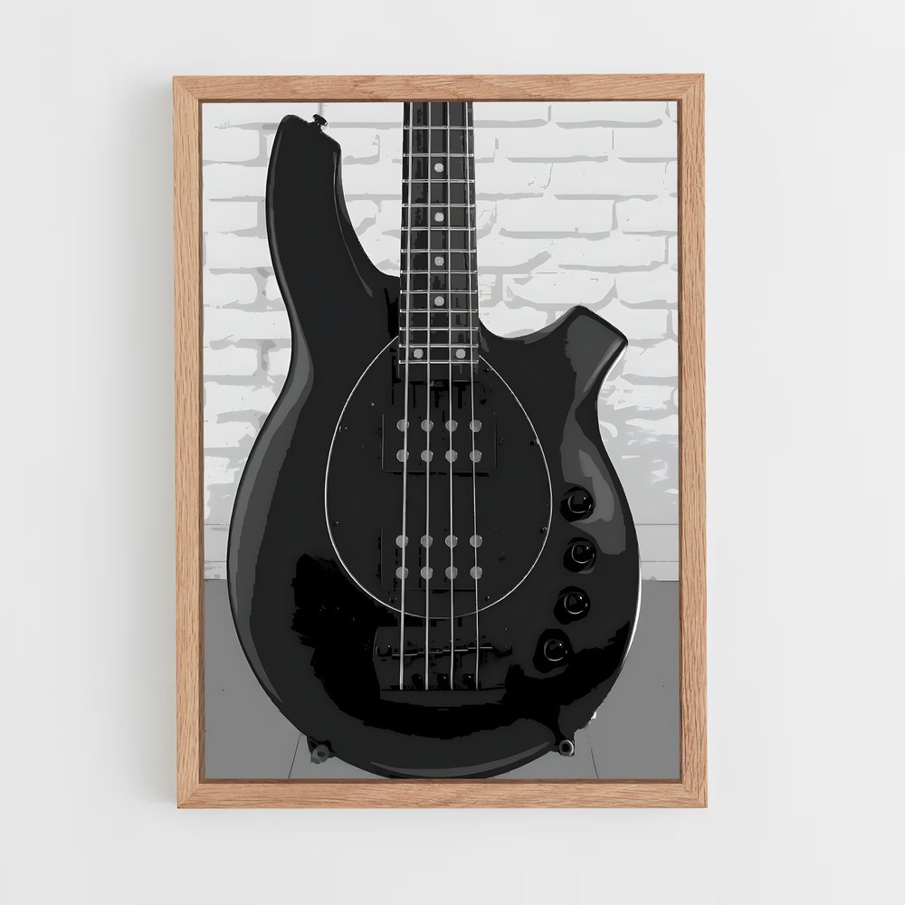ap-bass guitar-4 cadre Bois clair