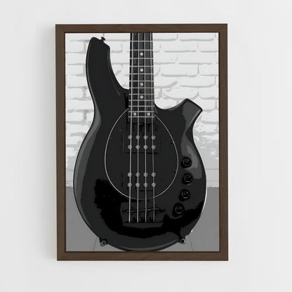 ap-bass guitar-4 cadre Bois foncé