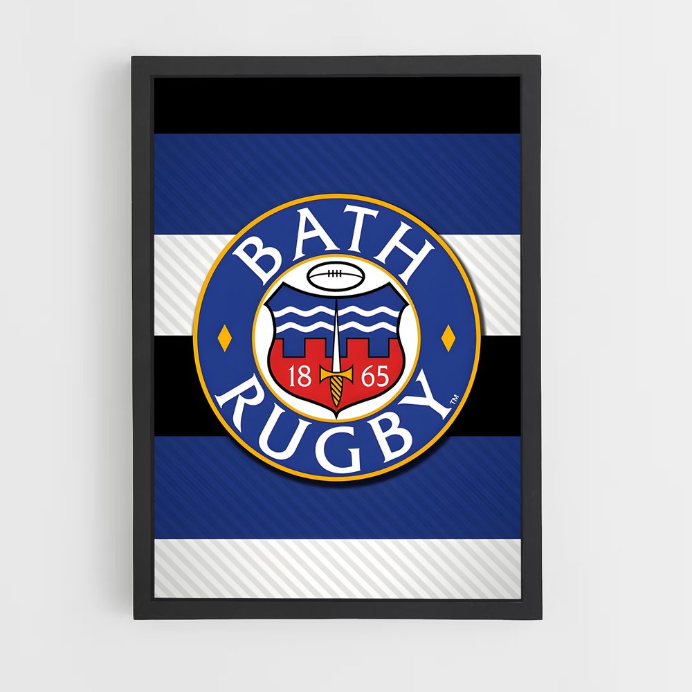 ap-bath rugby-1 cadre Noir