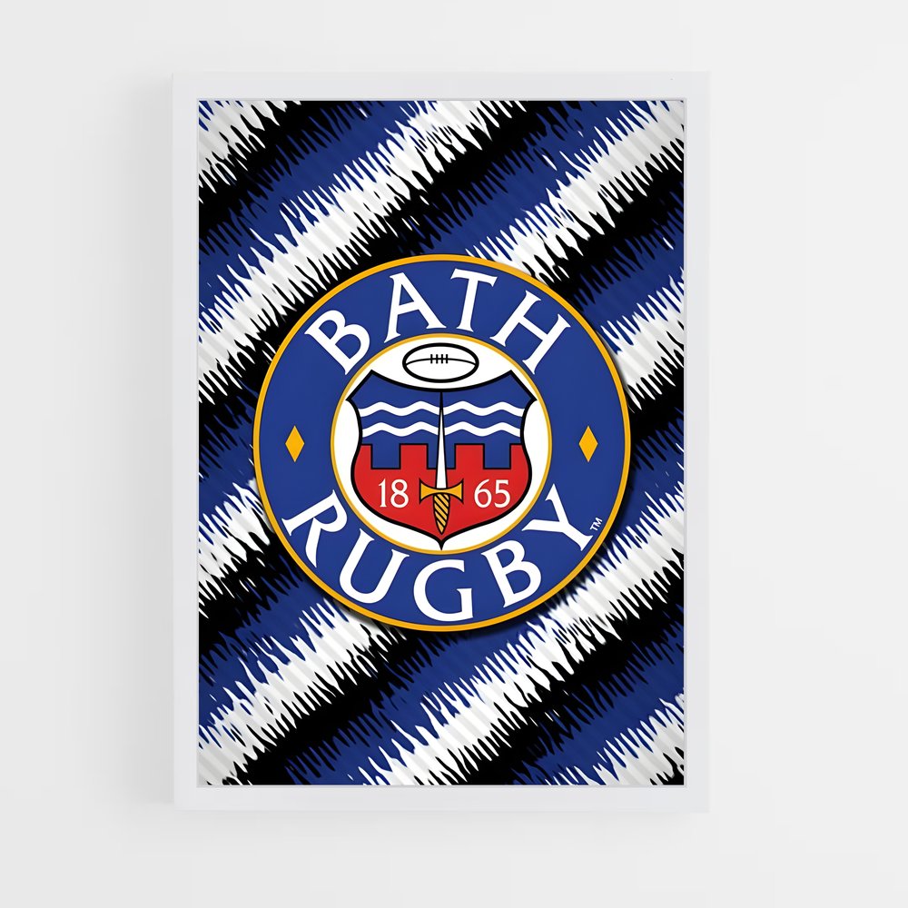 ap-bath rugby-2 cadre Blanc