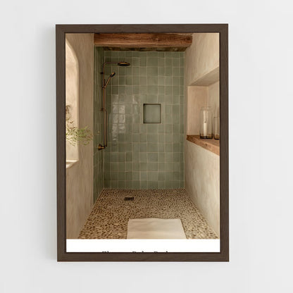 ap-bathroom-10 cadre Bois foncé