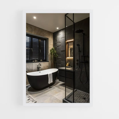 ap-bathroom-12 cadre Blanc