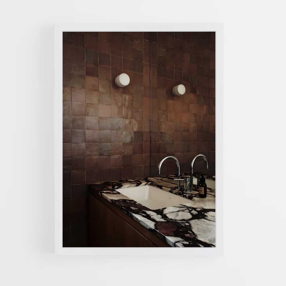 ap-bathroom-14 cadre Blanc
