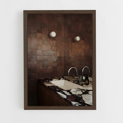 ap-bathroom-14 cadre Bois foncé