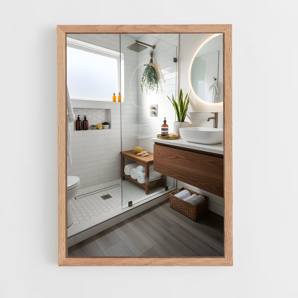 ap-bathroom-15 cadre Bois clair