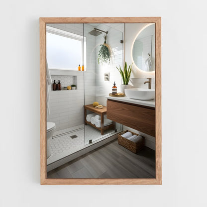 ap-bathroom-15 cadre Bois clair
