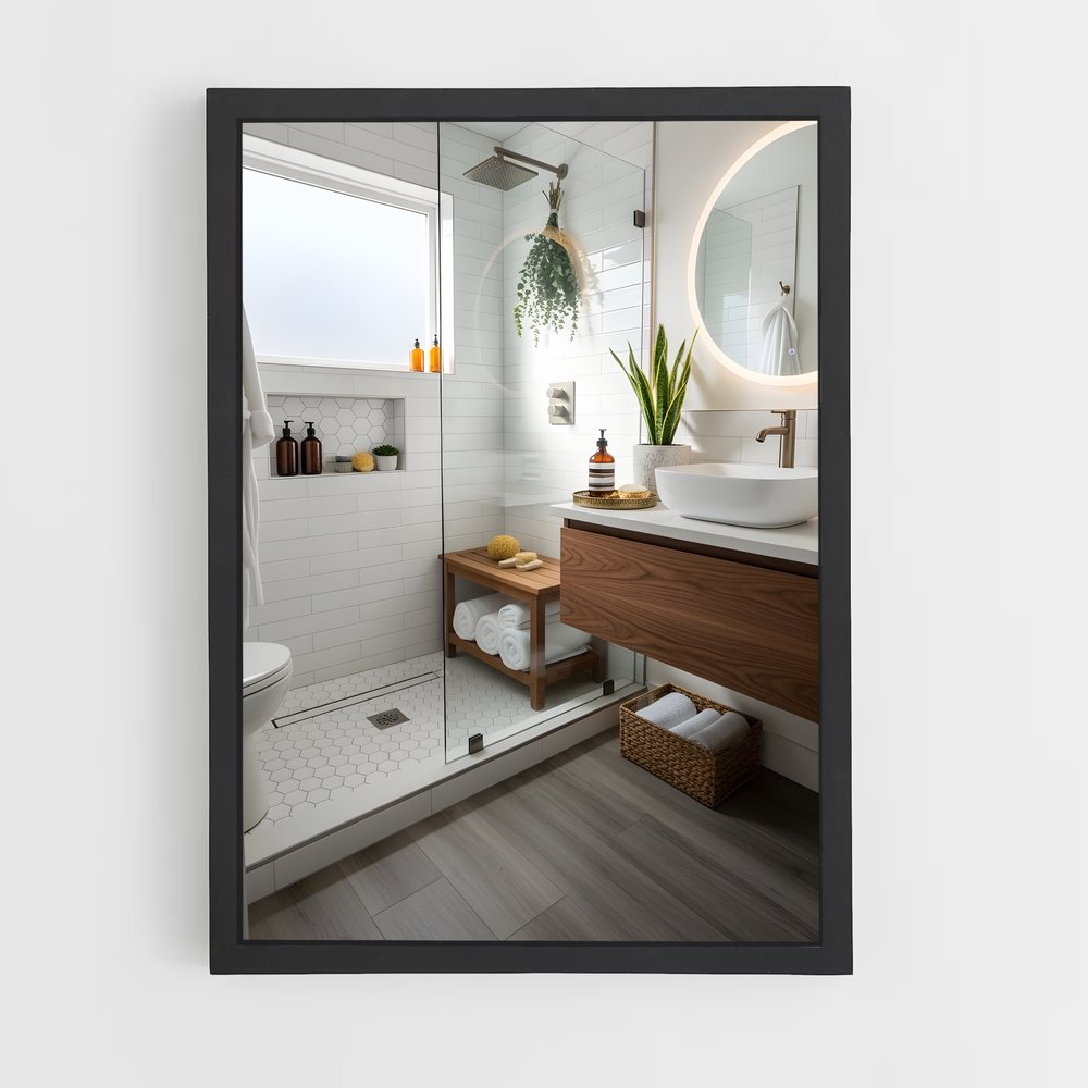 ap-bathroom-15 cadre Noir