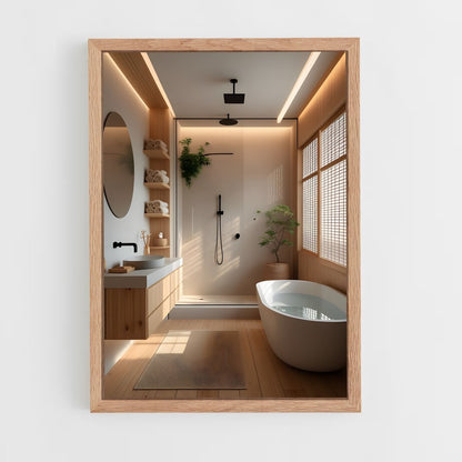 ap-bathroom-16 cadre Bois clair