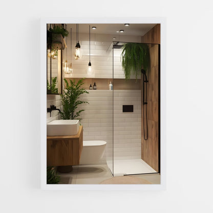 ap-bathroom-18 cadre Blanc