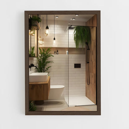ap-bathroom-18 cadre Bois foncé