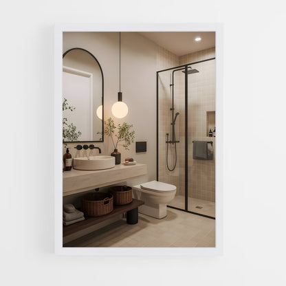 ap-bathroom-5 cadre Blanc
