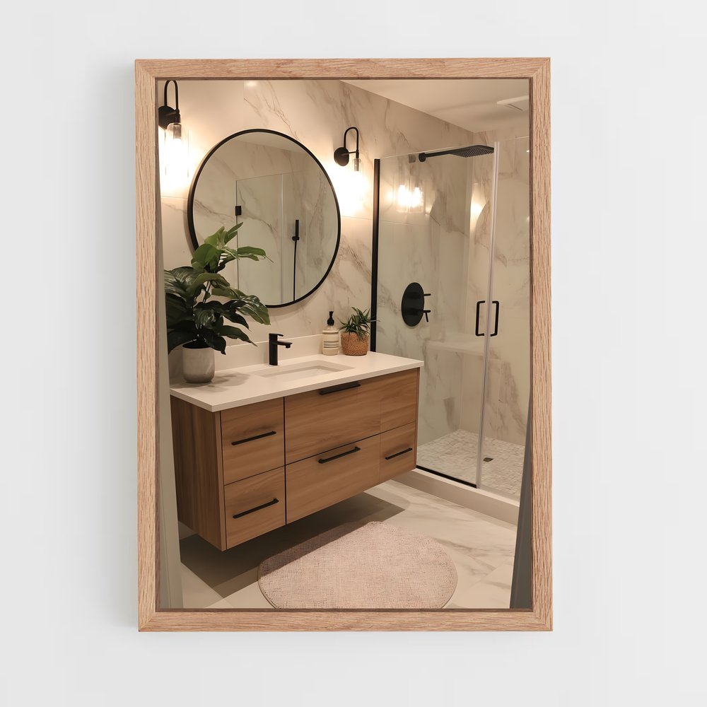 ap-bathroom-6 cadre Bois clair