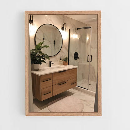 ap-bathroom-6 cadre Bois clair