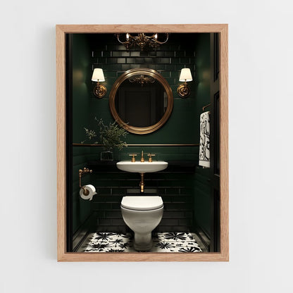 ap-bathroom-8 cadre Bois clair
