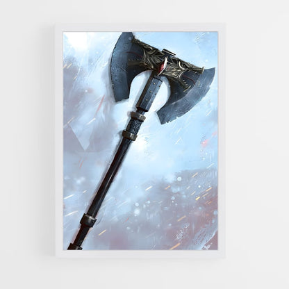 ap-battle axe-1 cadre Blanc