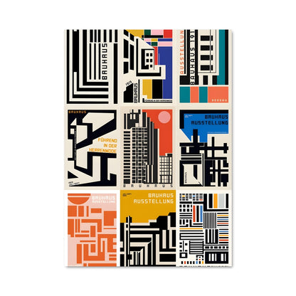 Poster Échos du Bauhaus