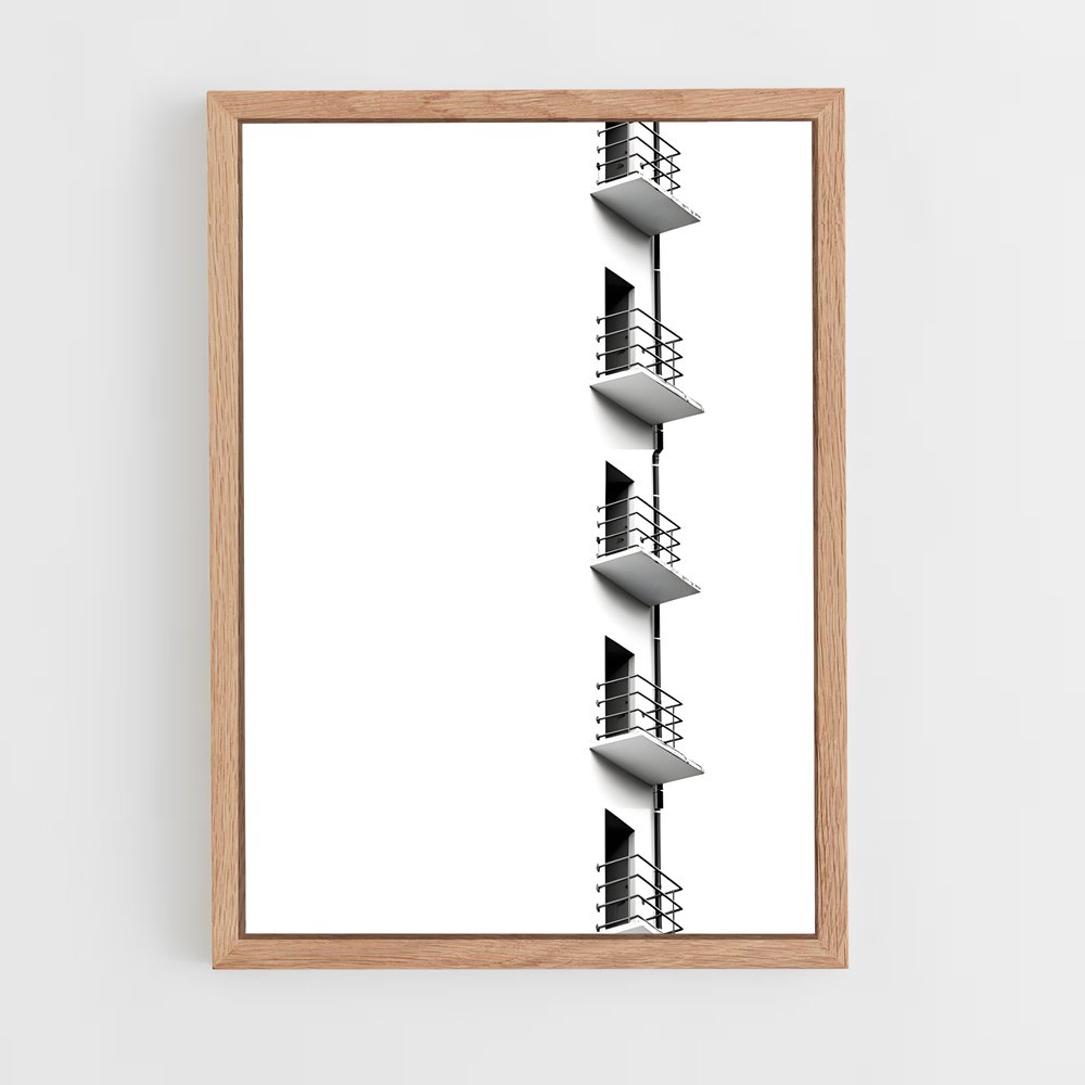 ap-bauhaus architecture-4 cadre Bois clair