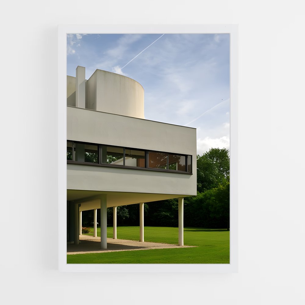 ap-bauhaus architecture-5 cadre Blanc