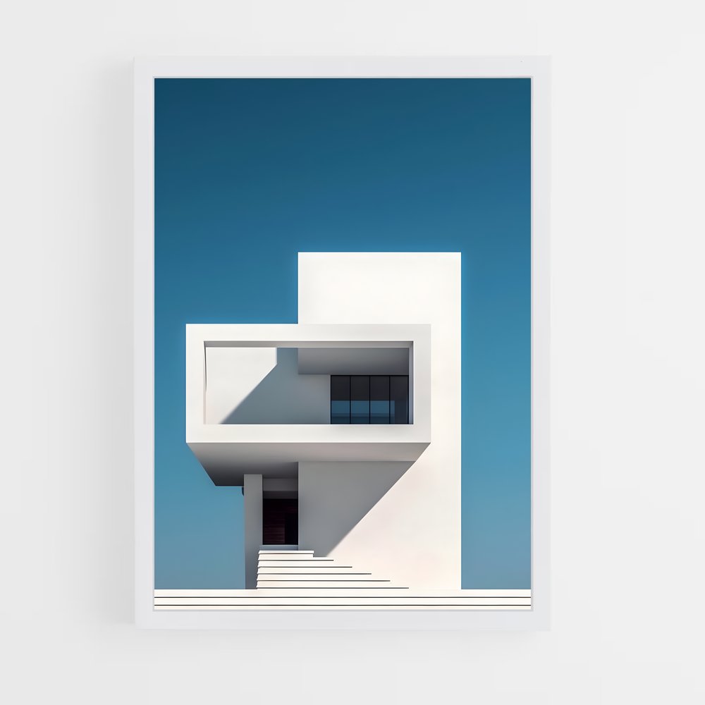 ap-bauhaus architecture-7 cadre Blanc