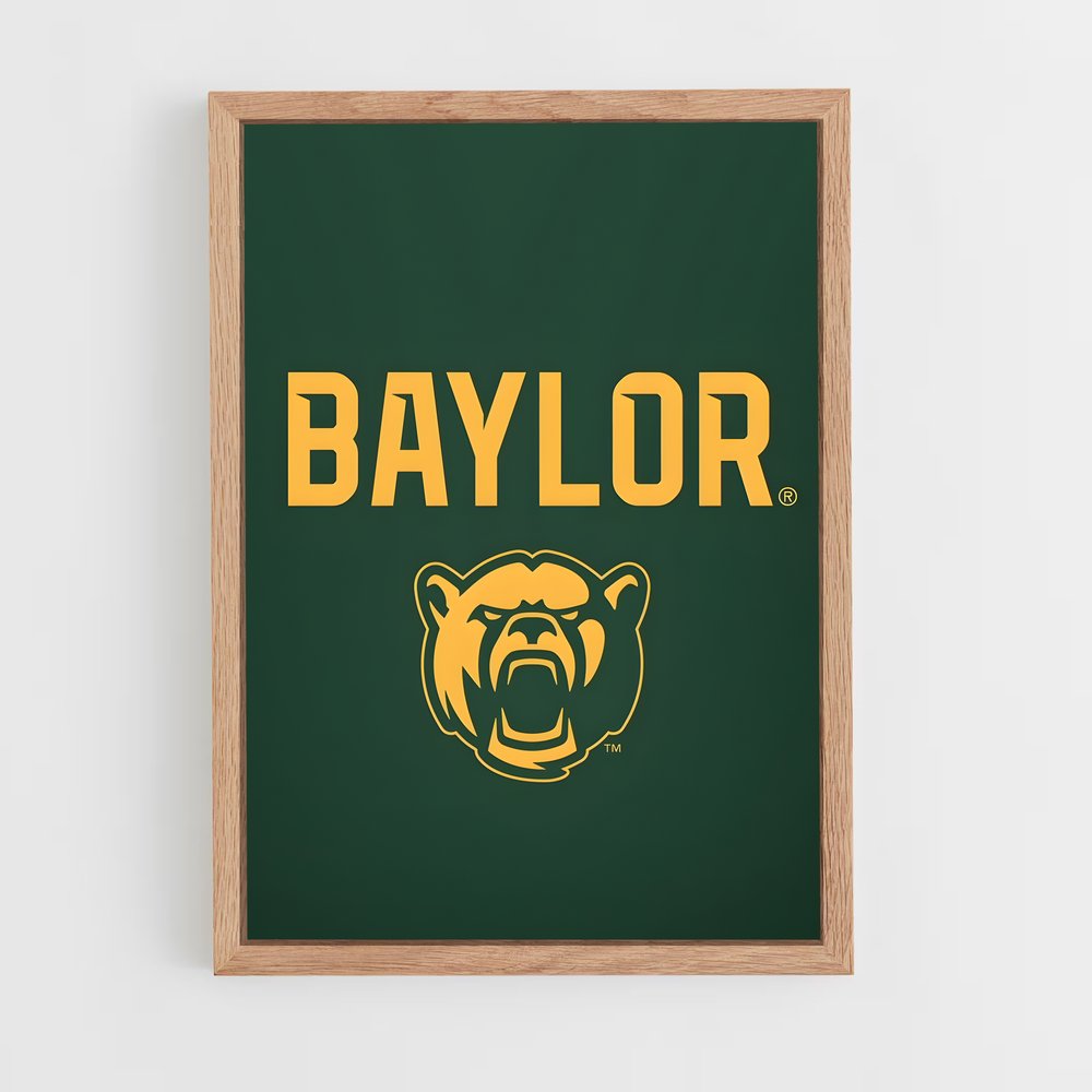 ap-baylor bears-2 cadre Bois clair