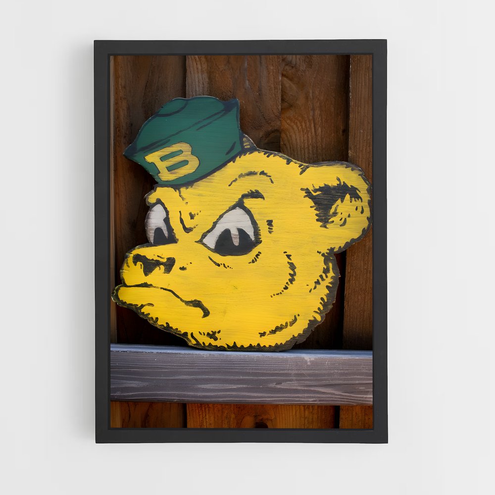 ap-baylor bears-3 cadre Noir