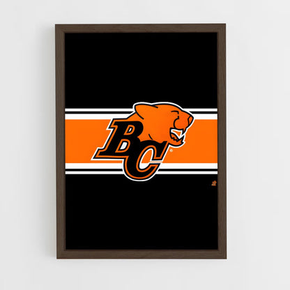 ap-bc lions-4 cadre Bois foncé