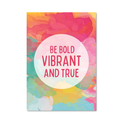 Poster Vibrance Authentique