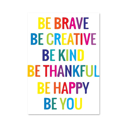 Poster Soyez Brave