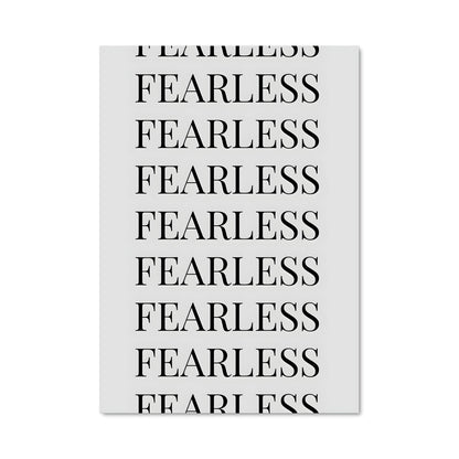 Poster Be fearless 26549