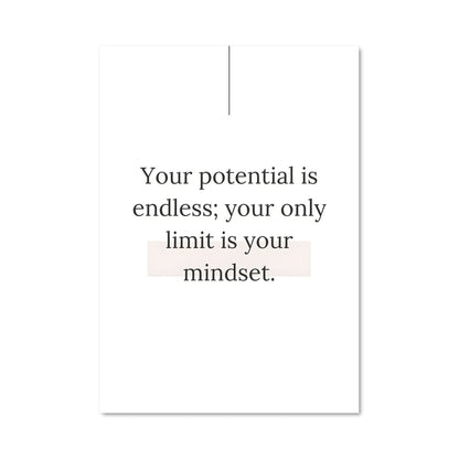 Poster Potentiel Infini