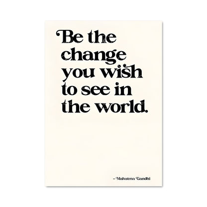 Poster Inspire le Changement