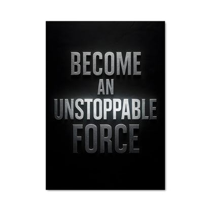 Poster Force Inarrêtable