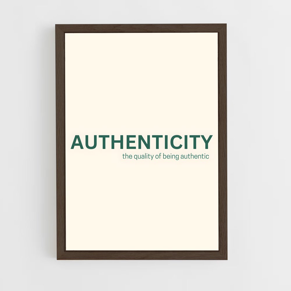 ap-be authentic-1 cadre Bois foncé