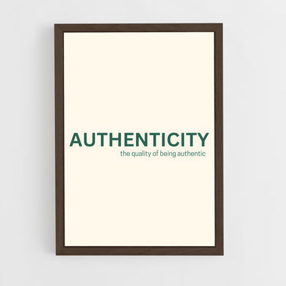 ap-be authentic-1 cadre Bois foncé