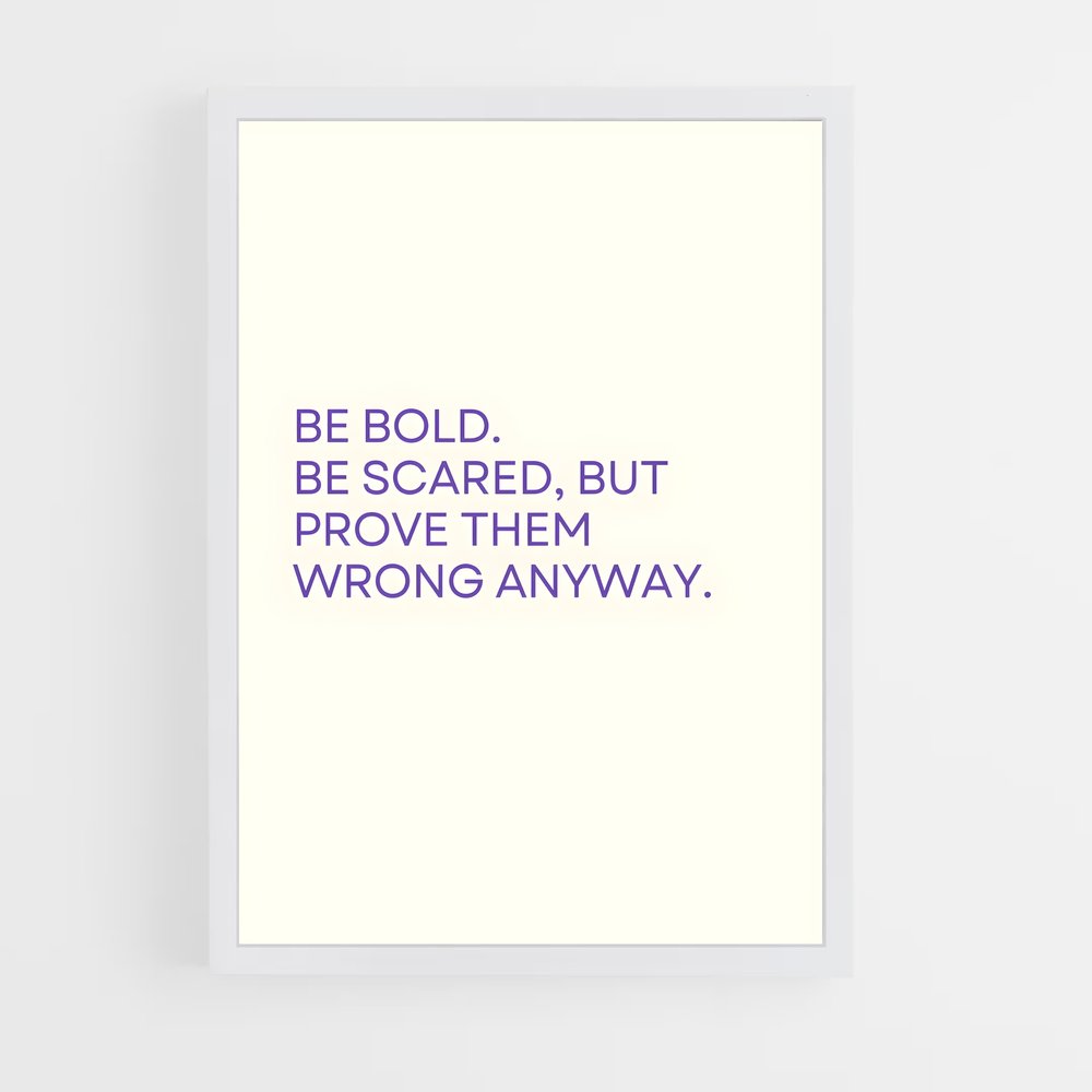 ap-be bold-6 cadre Blanc