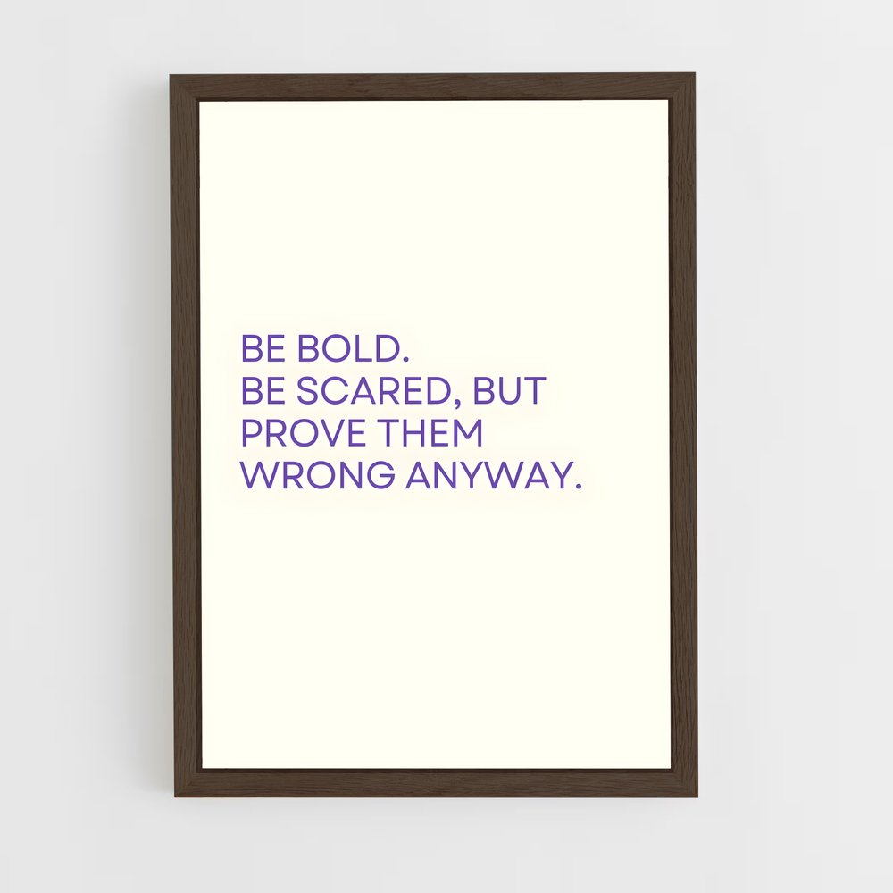 ap-be bold-6 cadre Bois foncé