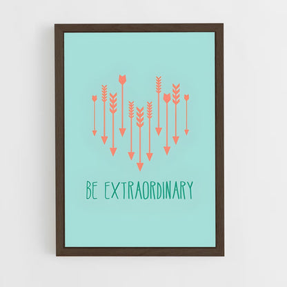 ap-be extraordinary-1 cadre Bois foncé