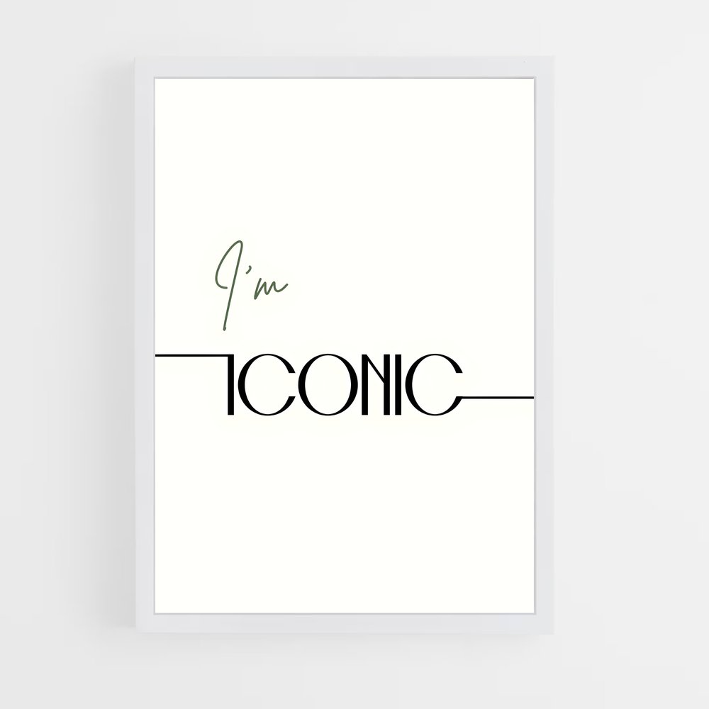 ap-be iconic-1 cadre Blanc