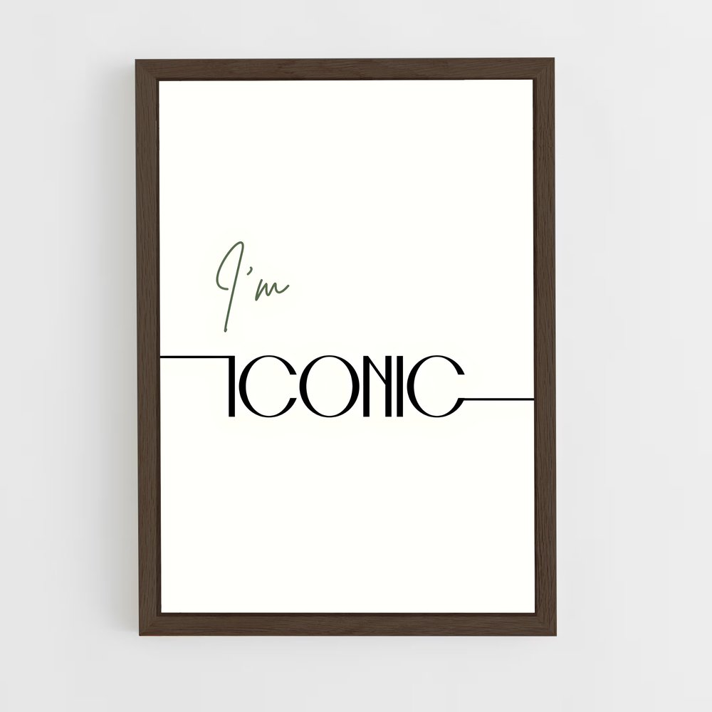 ap-be iconic-1 cadre Bois foncé